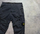 Stone island 2024 grey cargo trousers