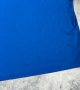 Moncler double logo blue tee