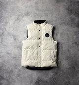 Canada Goose weiße Garson Weste Black Label
