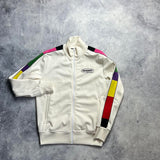 Palm angels x missoni cream track jacket