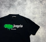 Palm angels Milano spray black tee
