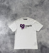 Palm angels white aspen tee