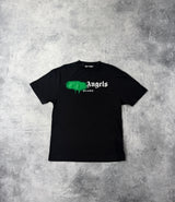 Palm angels Milano spray black tee