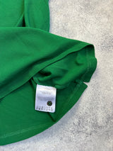 Moncler green polo shirt