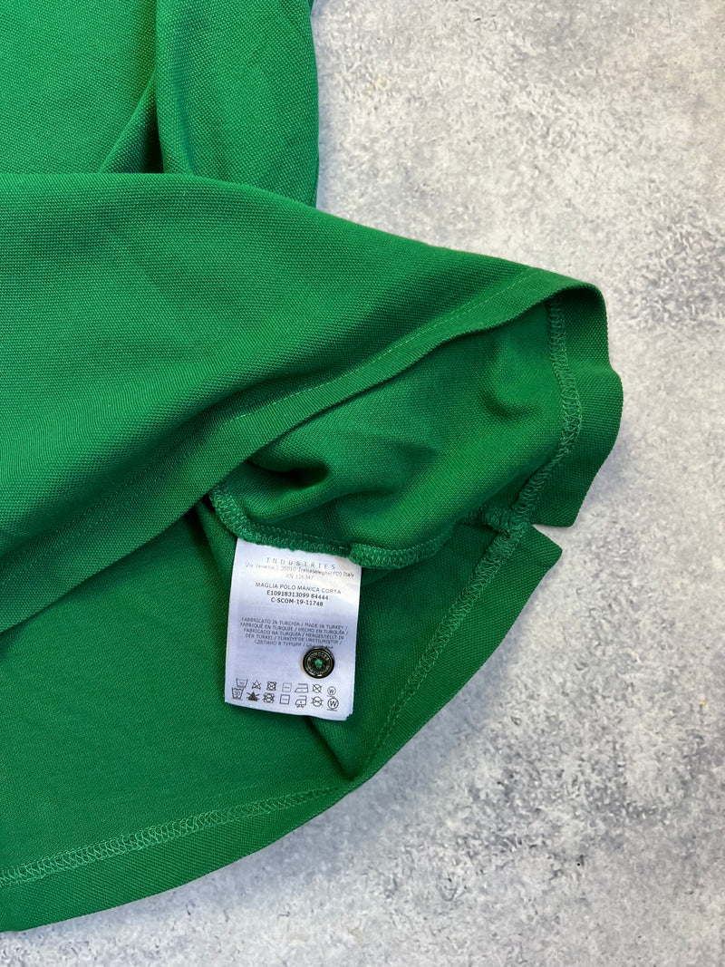 Moncler green polo shirt