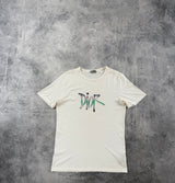 Dior x Stussy white tee