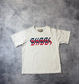 Gucci mirror logo print tee