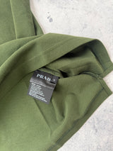 Prada khaki green polo shirt BNWT