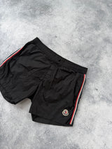Moncler black swim shorts