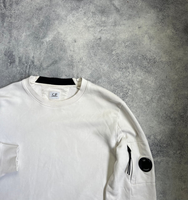 CP company white jumper