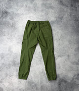Stone island AW22 olive green cuffed cargo trousers