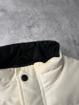 Canada Goose weiße Garson Weste Black Label