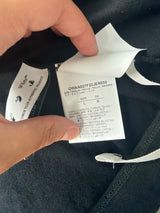 Off-white black stitch logo tee