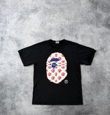 Bape Union Jack black graphic tee