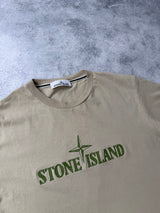 Stone island SS23 beige spellout tee