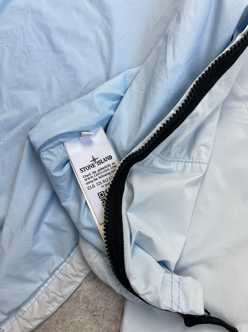 Stone island 2021 baby blue skin touch nylon-tc jacket