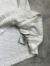Dior oblique white towel tee