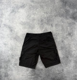Stone island SS22 black cargo shorts