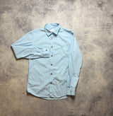 Burberry baby blue shirt