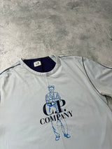CP company light blue British sailor graphic tee