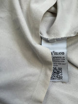Stone island 2016 cream polo shirt
