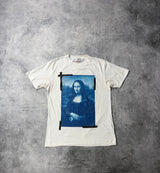 Off-white Mona Lisa white graphic tee