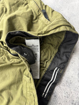 Stone island SS21 khaki green cargo shorts