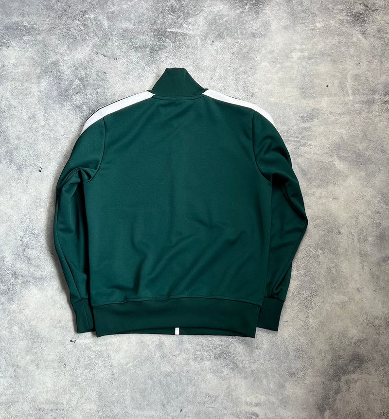 Palm angels dark green track jacket