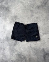Stone island navy nylon metal swim shorts