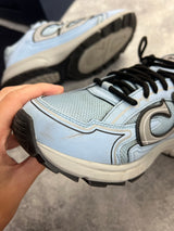 Dior B30 blue & grey reflective trainers