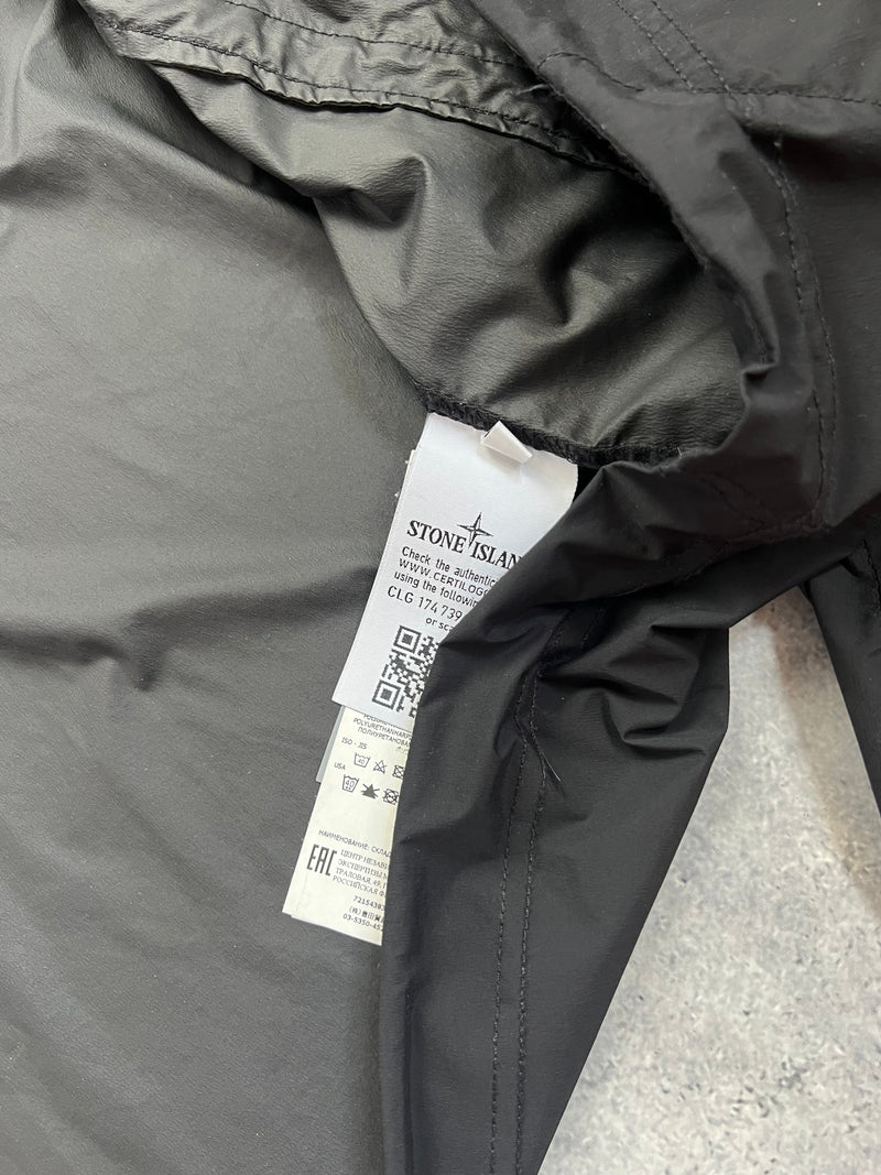 Stone island 2020 black skin touch nylon-tc jacket