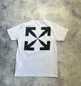 Off-white Mona Lisa white tee
