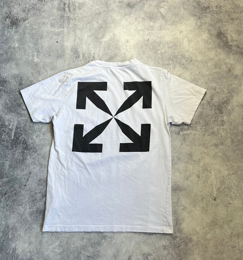 Off-white Mona Lisa white tee