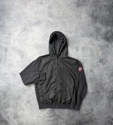 Canada goose iron grey windbridge hoodie