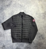 Canada goose grey hybridge knit jacket