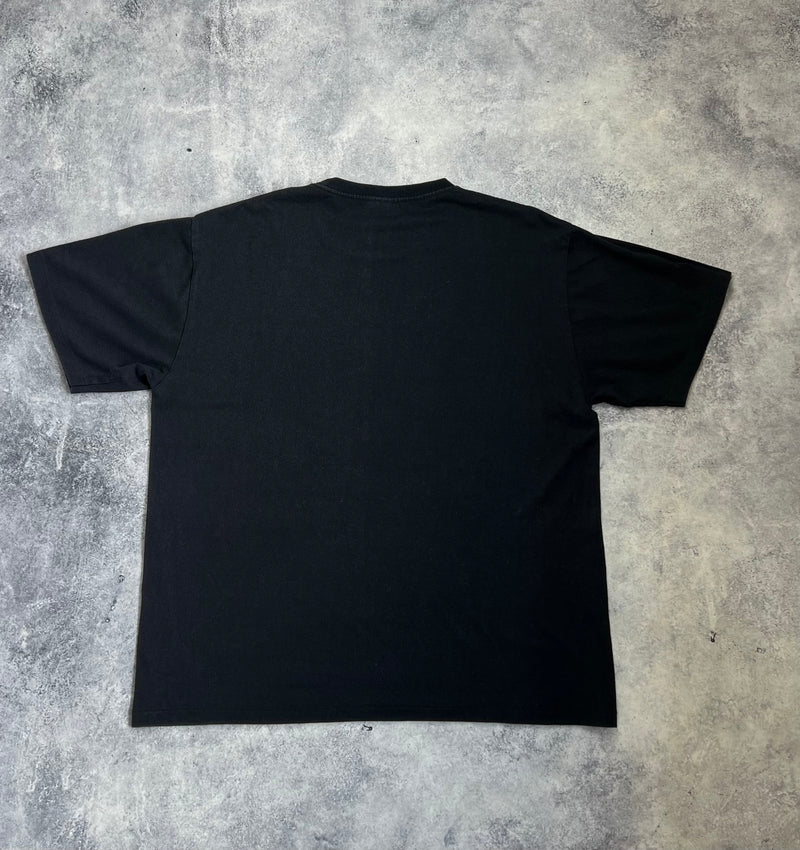 Bape gold shark face tee