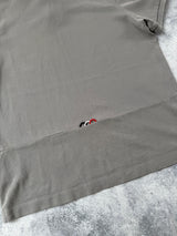 Moncler grey polo shirt