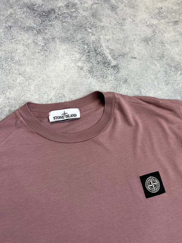 Stone island AW18 dark pink tee