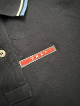 Prada navy polo shirt