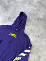 Off-white opposite arrow purple & lime hoodie