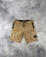 Stone island sand cargo shorts