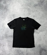 CP company black fade logo tee