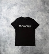 Moncler black spellout tee