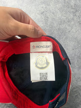 Moncler navy blue cotton Berretto baseball cap