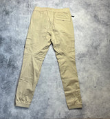 Stone island 2022 sand cuffed cargo trousers
