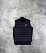 Canada goose navy knit gilet