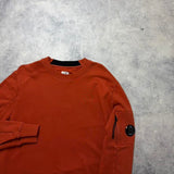 CP company burnt orange jumper