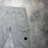 CP company grey joggers