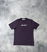 Off-white paint arrow purple tee