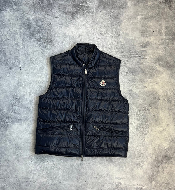 Moncler navy GUI gilet